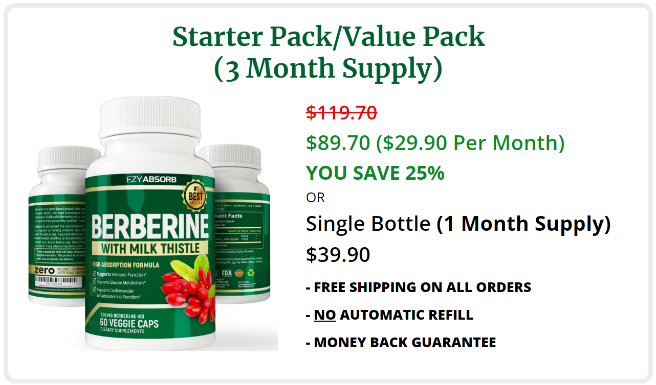 berberine price